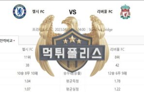 2023년4월5일 EPL 첼시 FC 리버풀 FC 자랑스러운 분석