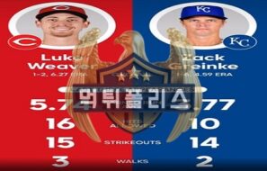 2023년6월13일 MLB 신시내티 레즈 캔자스시티 로열스